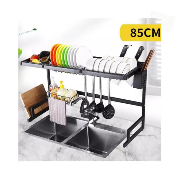 Imagem de Escorredor E Organizador Kitchen Rack Pia Cozinha 85Cm Aço