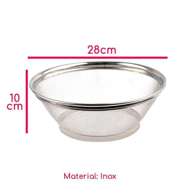 Imagem de Escorredor Inox Premium 28cm Class Home