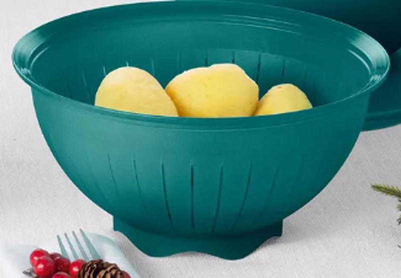 Imagem de Escorredor Murano 4,3L Verde Natal Tupperware