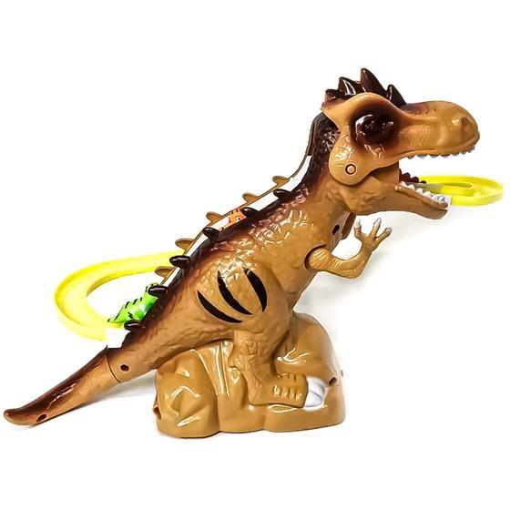 Imagem de Escorregador Dinossauro Pista Elevador Com Som E Luz - Zoop Toys