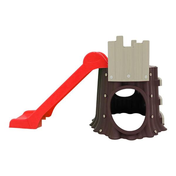 Escorregador Infantil Tronco De Árvore Bel Imagem de Escorregador Infantil Tronco De Árvore Bel