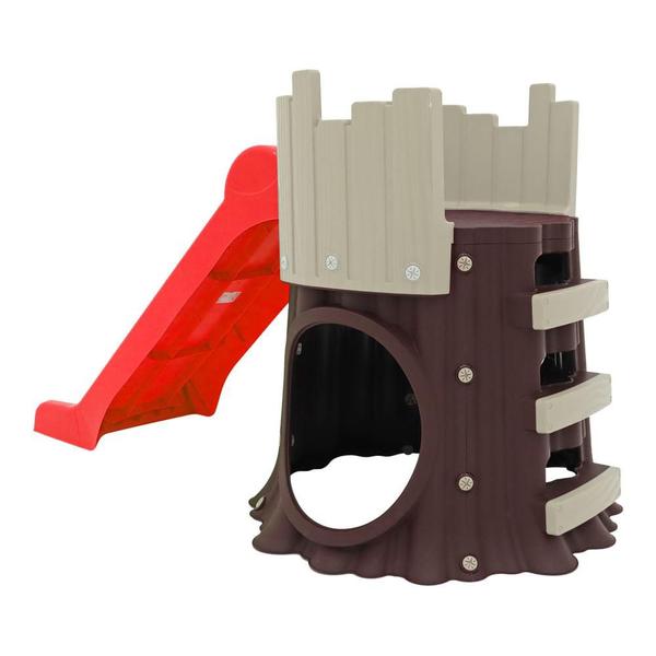 Escorregador Infantil Tronco De Árvore Bel Imagem de Escorregador Infantil Tronco De Árvore Bel