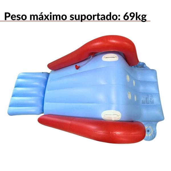 Imagem de Escorregador Inflável 252 Cm Tobogã Piscina Parque Divertido