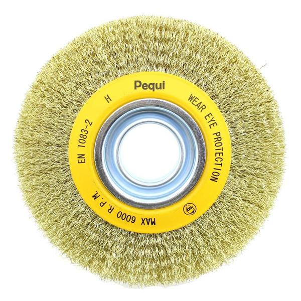 Imagem de Escova circular aco latonado 6" x 3/4" pequi 544061