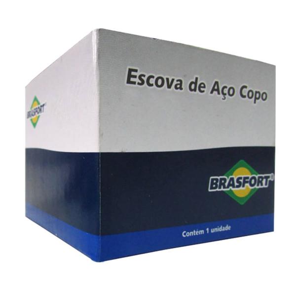 Imagem de Escova de Aço Tipo Copo Trançada 100 x M14 - 7264 - BRASFORT