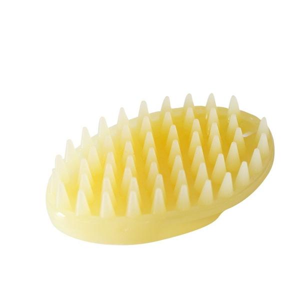 Imagem de Escova de banho de silicone para animais de estimação Limpador de escova de massagem para cães e gatos