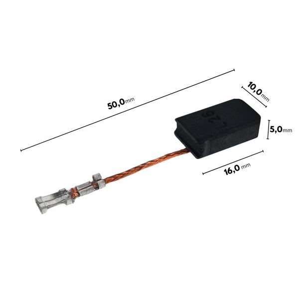 Imagem de Escova de Carvão Compatível com Esmerilhadeira Bosch GWS7-115