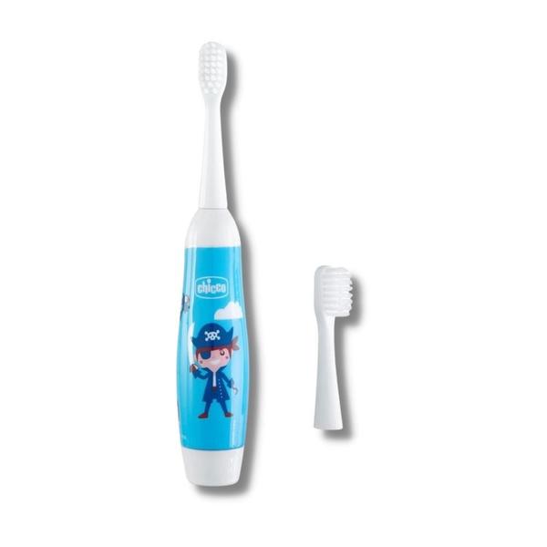 Imagem de Escova de Dente Elétrica Infantil Azul Chicco