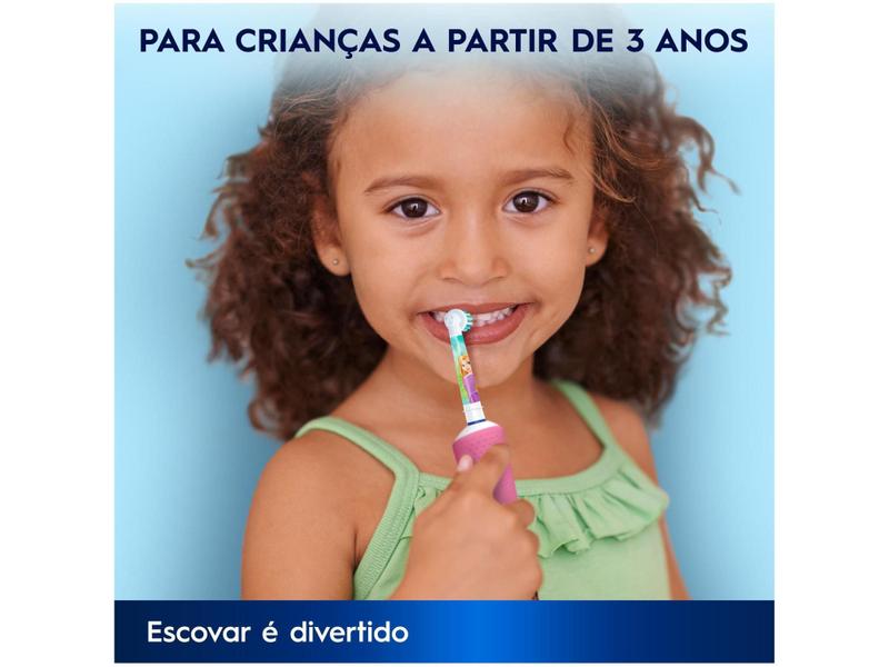 Imagem de Escova de Dente Elétrica Infantil Disney Princess - Vitality Kids