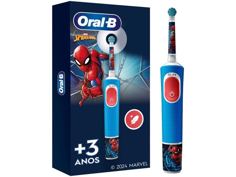 Imagem de Escova de Dente Elétrica Marvel Spider-Man - Vitality Kids