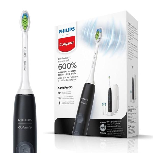 Imagem de Escova de Dente Elétrica Philips Colgate SonicPro 50