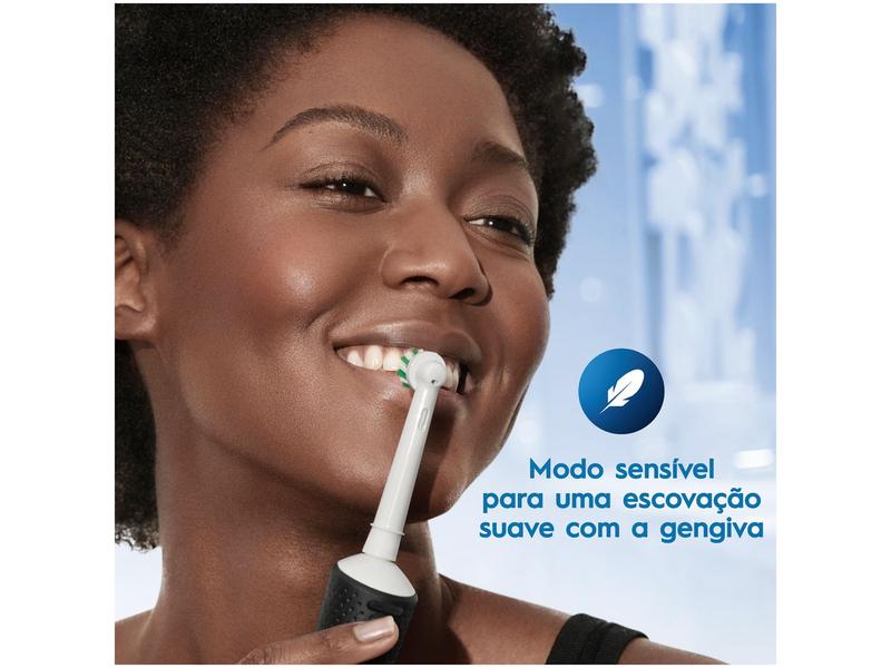 Imagem de Escova de Dente Elétrica Recarregável Black Oral-B