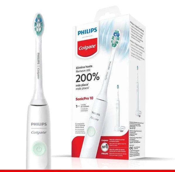 Escova De Dente Elétrica Sonicpro 10 Philips Colgate 127v/220v Escova De Dente Elétrica Sonicpro 10 Philips Colgate 127v/220v