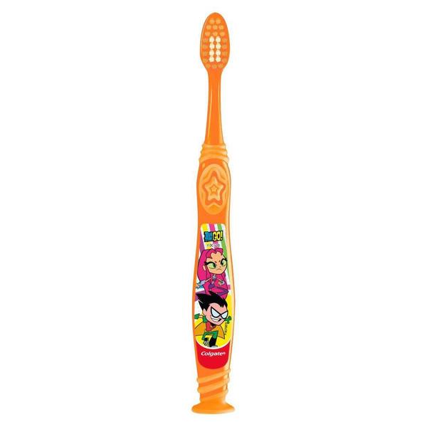 Imagem de Escova de Dente Infantil Colgate Smiles Teen Titans Go 6+ Anos