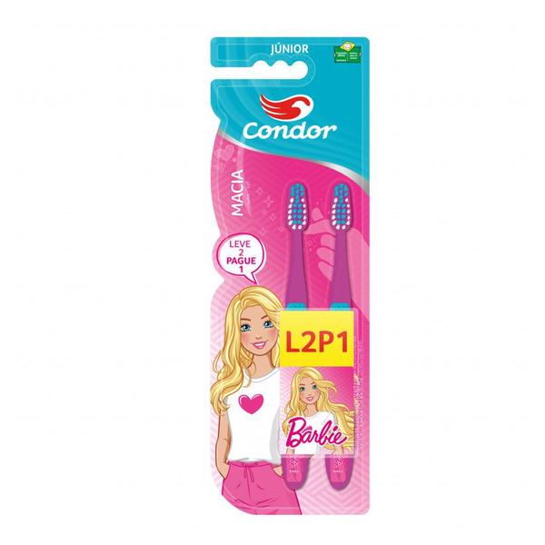 Imagem de Escova de Dente Infantil Condor Kids Leve 2 Pague 1