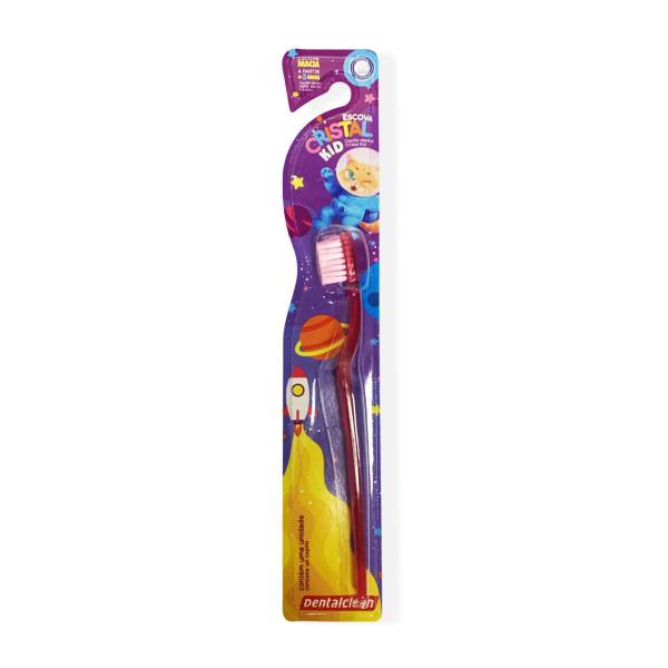 Imagem de Escova De Dente Infantil Cristal Kid Macia +3 Anos Dentalclean