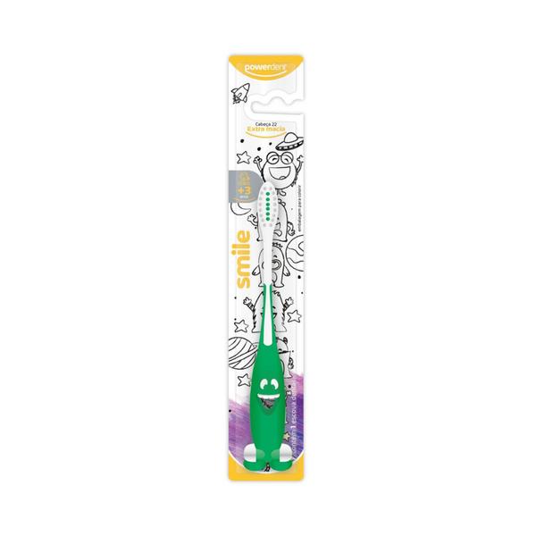 Escova de Dente Infantil para criança +3 anos (1013) - Powerdent Imagem de Escova de Dente Infantil para criança +3 anos (1013)