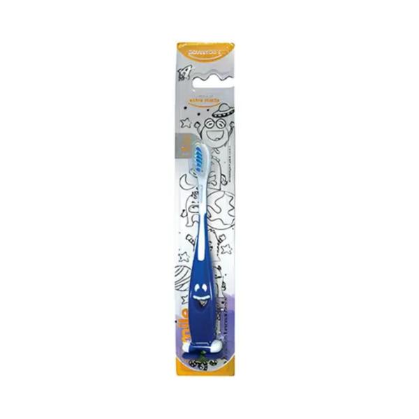 Escova de Dente Infantil para criança +3 anos (1013) - Powerdent Imagem de Escova de Dente Infantil para criança +3 anos (1013)