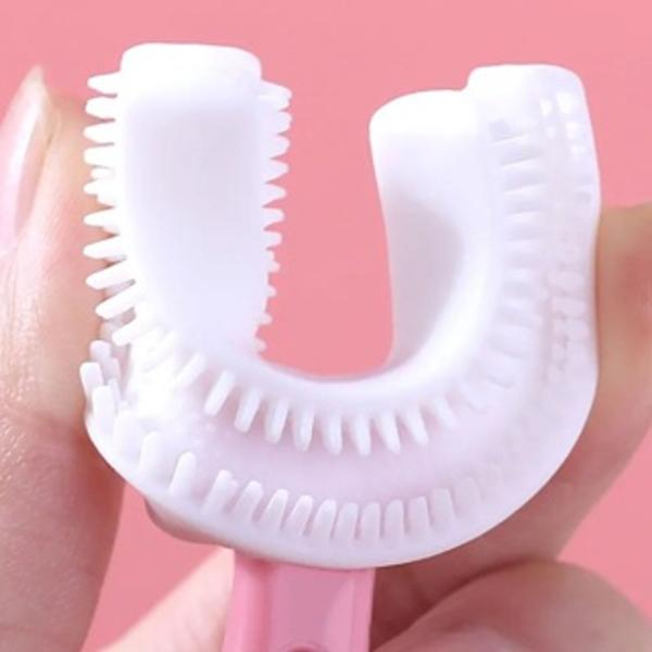 Imagem de Escova de Dente Infantil para criança 360 em Forma de U 4 a 36meses (2547)