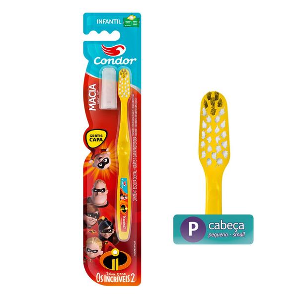 Imagem de Escova de Dente Infantil Personagens Disney Pixar Condor