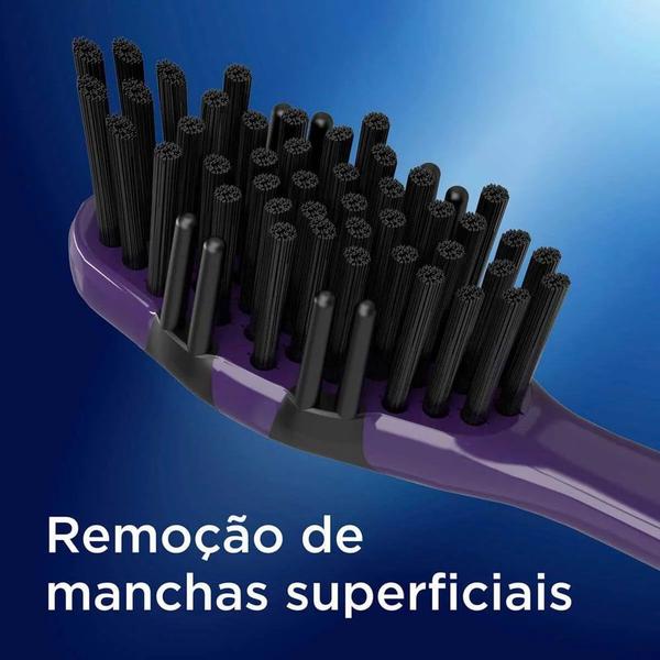 Imagem de Escova de Dente Oral-B 5 Ações Com Carvão Advanced Macia 4 Unidades