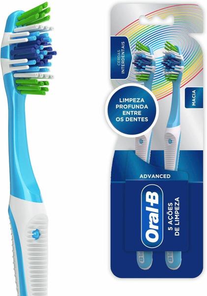 Imagem de Escova de Dente Oral-B Complete 5 Ações de Limpeza Macia N40 2 unidades