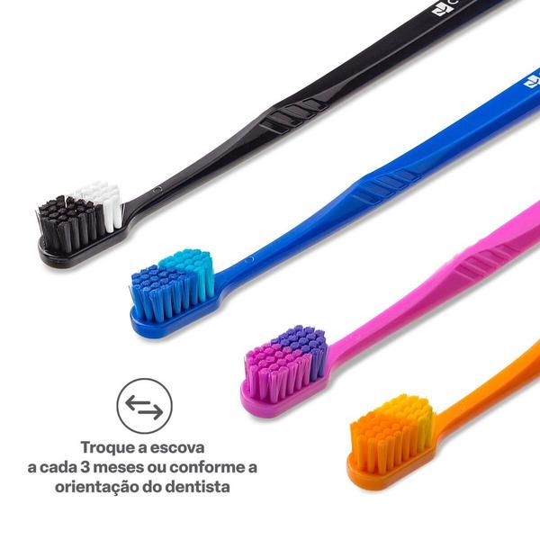 Imagem de Escova de Dente Ultra Clear Up com 2 Unidades (Cores Sortidas) Multi Saúde - HC594