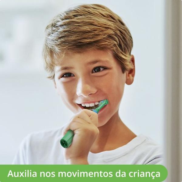 Imagem de Escova De Dentes Elétrica Infantil Kids HC053 Dinossauro HC054 Unicórnio  Multilaser