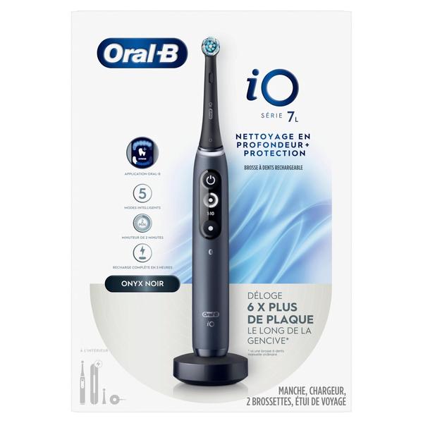 Imagem de Escova de dentes elétrica Oral-B iO Deep Clean + Protect Black