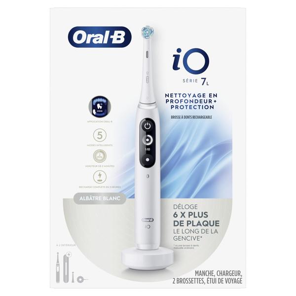 Imagem de Escova de dentes elétrica Oral-B iO Deep Clean + Protect White