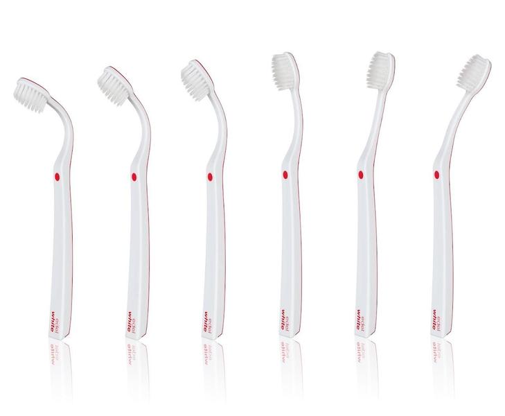 Imagem de ESCOVA DE DENTES FLEXÍVEL ULTRASOFT EDEL WHITE - Kit 2 un