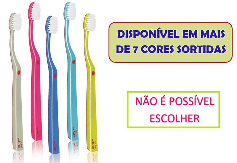 Imagem de ESCOVA DE DENTES FLEXÍVEL ULTRASOFT EDEL WHITE - Kit 2 un