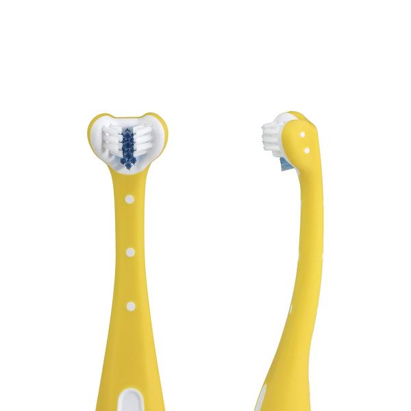 Escova de dentes Frida Baby Triple-Angle Toothhugger para criança Imagem de Escova de dentes Frida Baby Triple-Angle Toothhugger para criança