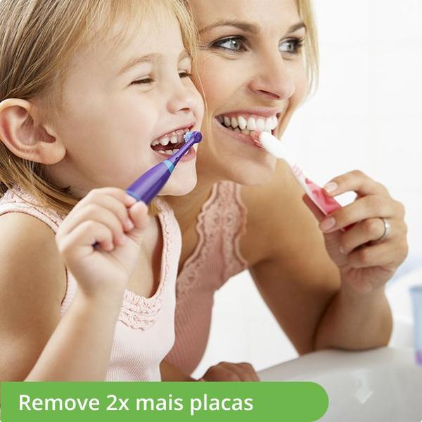 Imagem de Escova de Dentes Infantil Elétrica Cerdas Macias - Multilaser Funny Brush