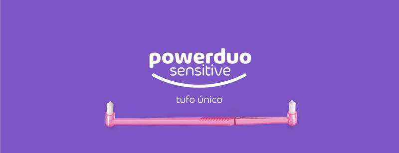 Imagem de Escova de dentes powerduo sensitive2 tufos