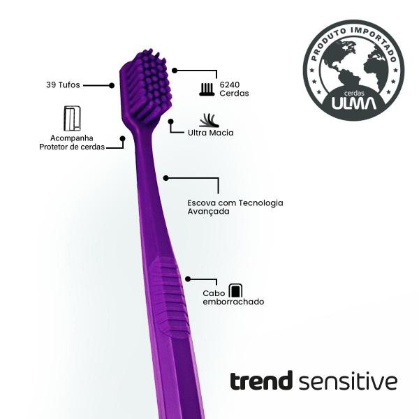 Imagem de ESCOVA DE DENTES TREND SENSITIVE PACK 3un