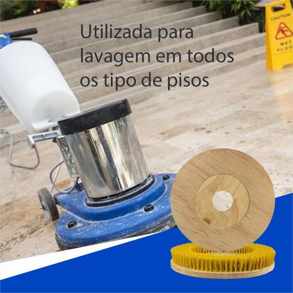 Imagem de Escova De Nylon P/ Enceradeira Bandeirante / Stalux 510mm