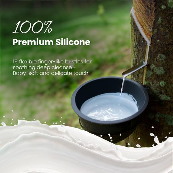 Escova de shampoo para massageador de couro cabeludo AIMIKE 100% macia de silicone rosa Imagem de Escova de shampoo para massageador de couro cabeludo AIMIKE 100% macia de silicone rosa