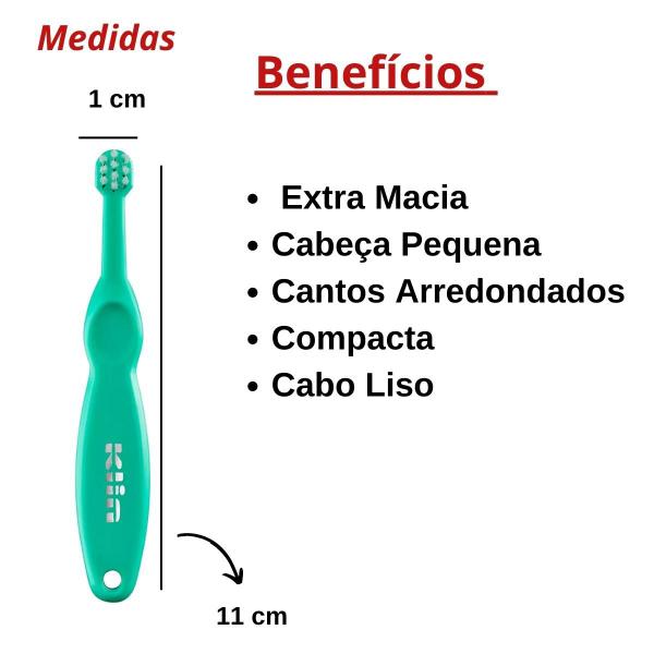 Imagem de Escova Dental Baby - Extra Macia - Etapa 1 - Acima 6M Klin