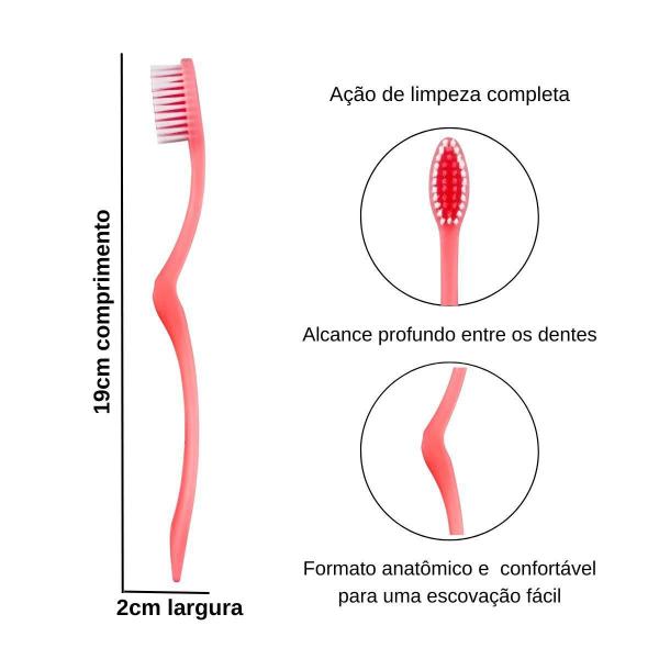 Escova Dental Cerdas Macias E Estojo Protetor Klin Pratic Imagem de Escova Dental Cerdas Macias E Estojo Protetor Klin Pratic