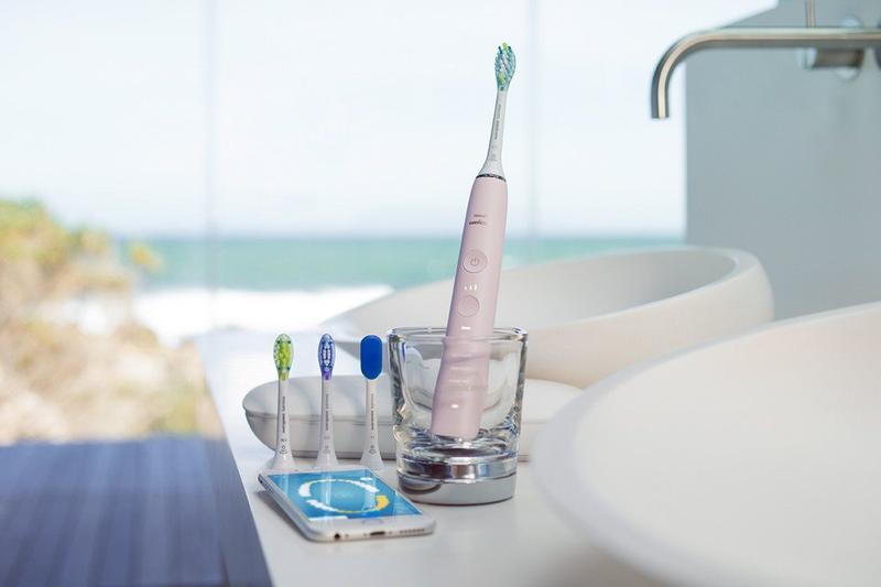 Imagem de Escova Dental Elétrica DiamondClean Smart 9500 com Recarga Philips