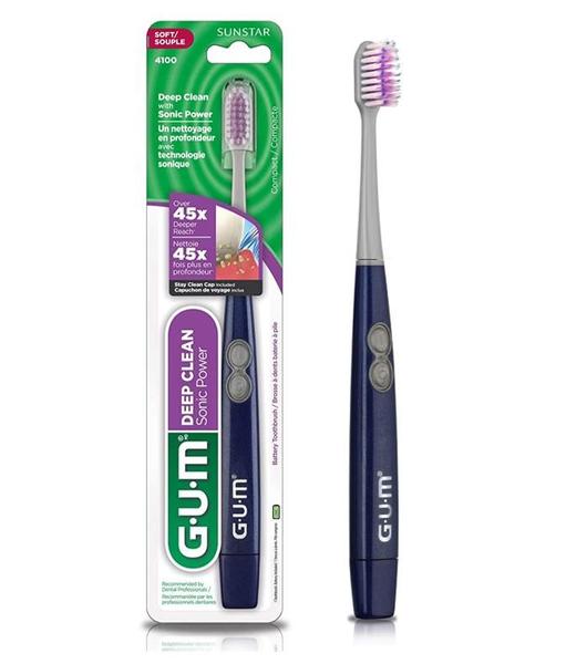 Imagem de Escova Dental Elétrica Gum Activital Sonic Deep Clean Gum