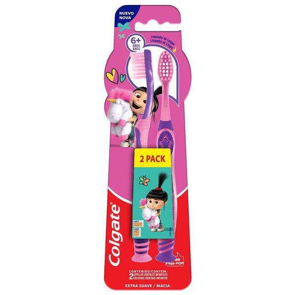 Imagem de Escova Dental Infantil Colgate Smiles 2 unidades