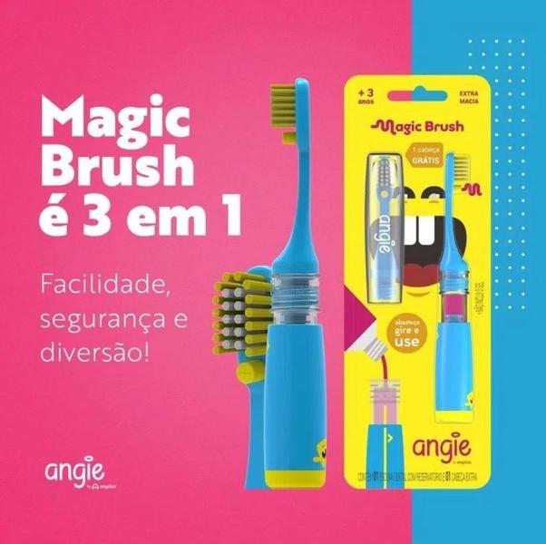 Imagem de Escova Dental Infantil Macia Magic Brush - Angie by Angelus