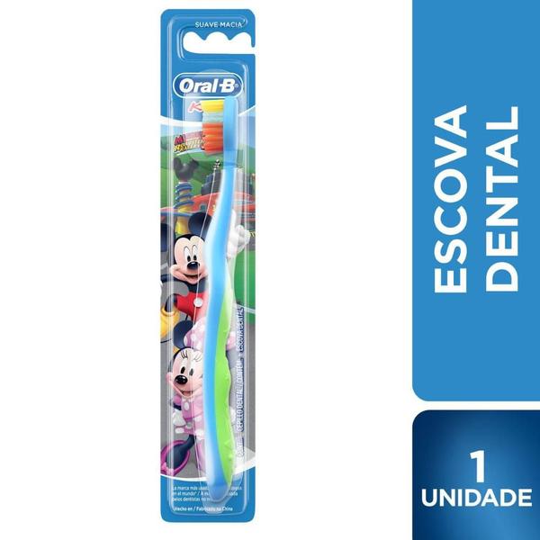 Imagem de Escova Dental Infantil Oral-B Stages Mickey