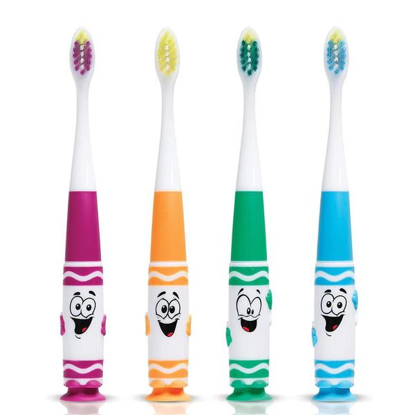 Imagem de Escova Dental Infantil Pip-Squeak  GUM  Idade 3+  2 unidades