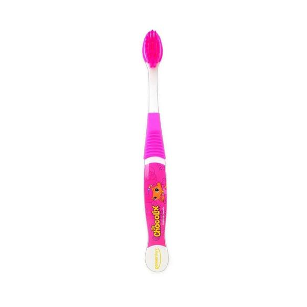 Imagem de Escova Dental Infantil Powerdent Chocolix 1Unidade Com Estojo