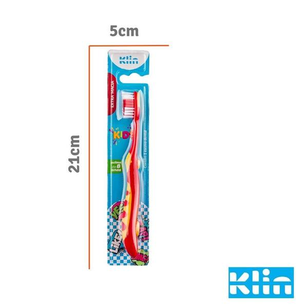 Escova Dental Infantil Super Joy Extra Macia Klin Cores Sortidas Imagem de Escova Dental Infantil Super Joy Extra Macia Klin Cores Sortidas