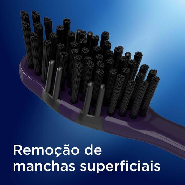 Imagem de Escova Dental Oral-B 5 Ações com Carvão Advanced Macia 2 Unidades