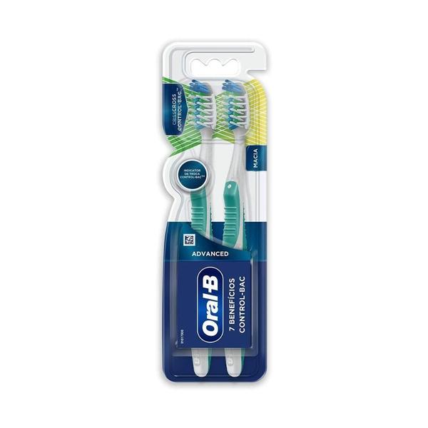 Imagem de Escova Dental Oral-B Advanced 7 Benef Control Bac C/2Un